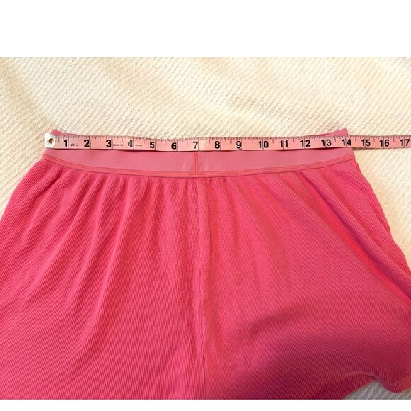 EUC Skims Rib Stretch Cotton Loose Boxers, Bubblegum Pink, Sz. M - Picture 5 of 5